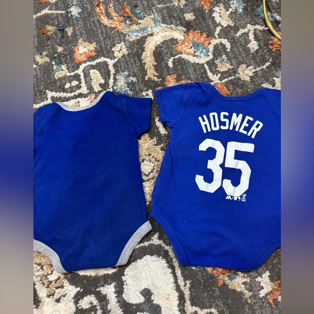 Kansas City Royals Onsie Size 0-3 3-6Months‎ Blue White